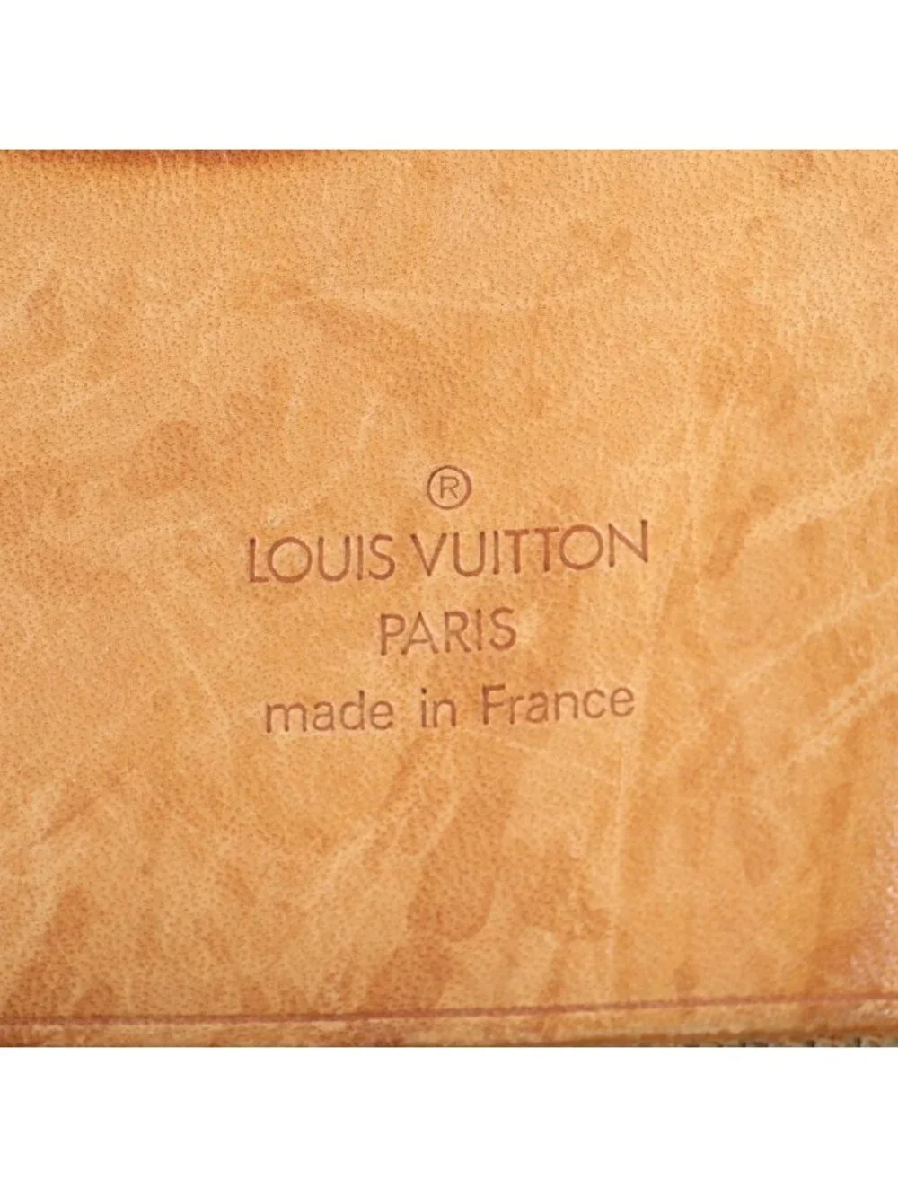 Louis Vuitton Monogram Sirius 45 Leather Boston Bag Tote Travel